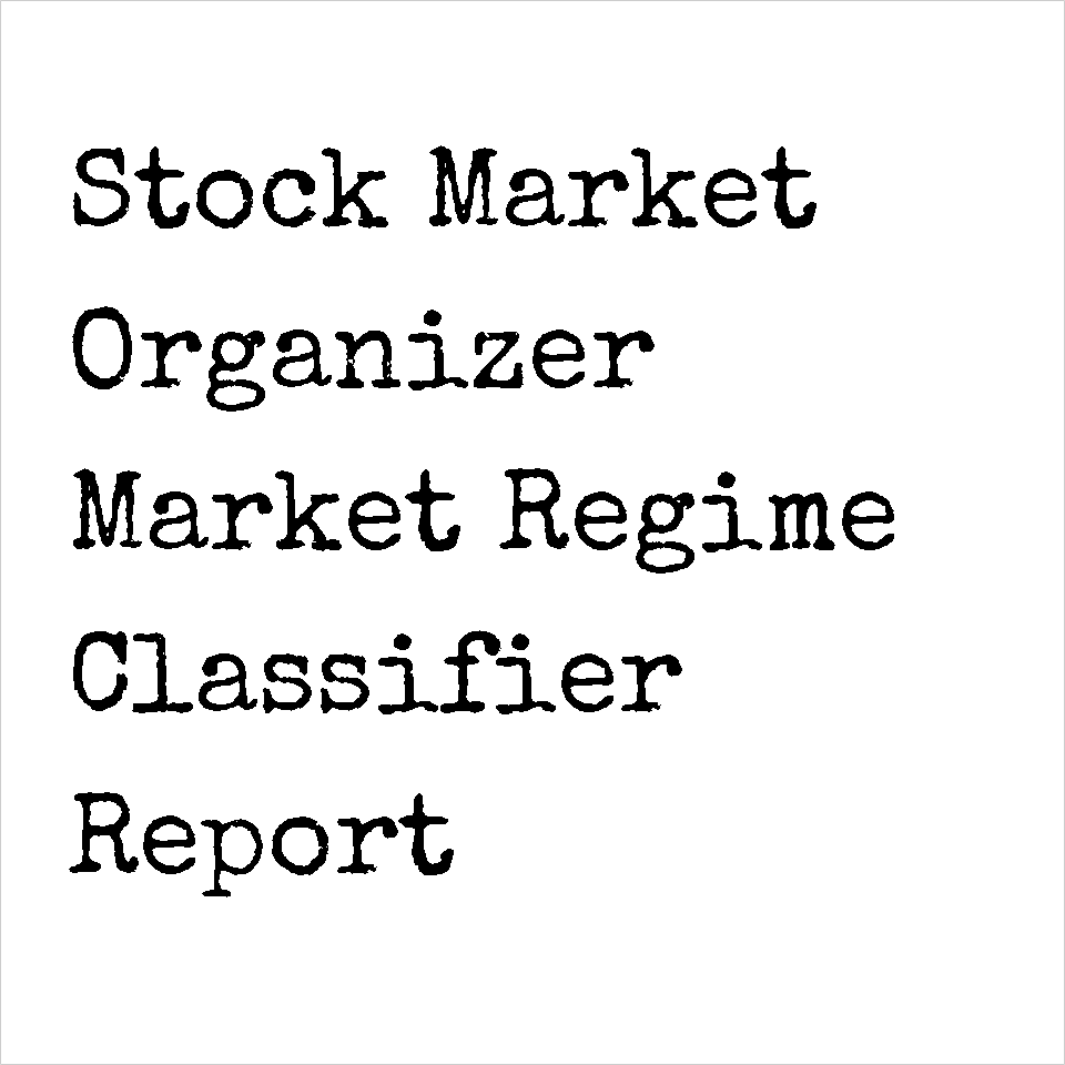 Market Regime Classifier Report 2026-03-11